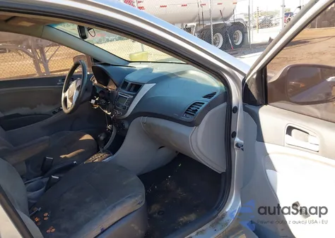 2012 Hyundai Accent Gls z USA, uszkodzony, nr VIN KMHCT4AE3CU093725